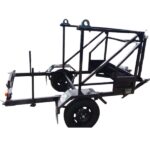 Carretinha para Transporte de Bobina Preta